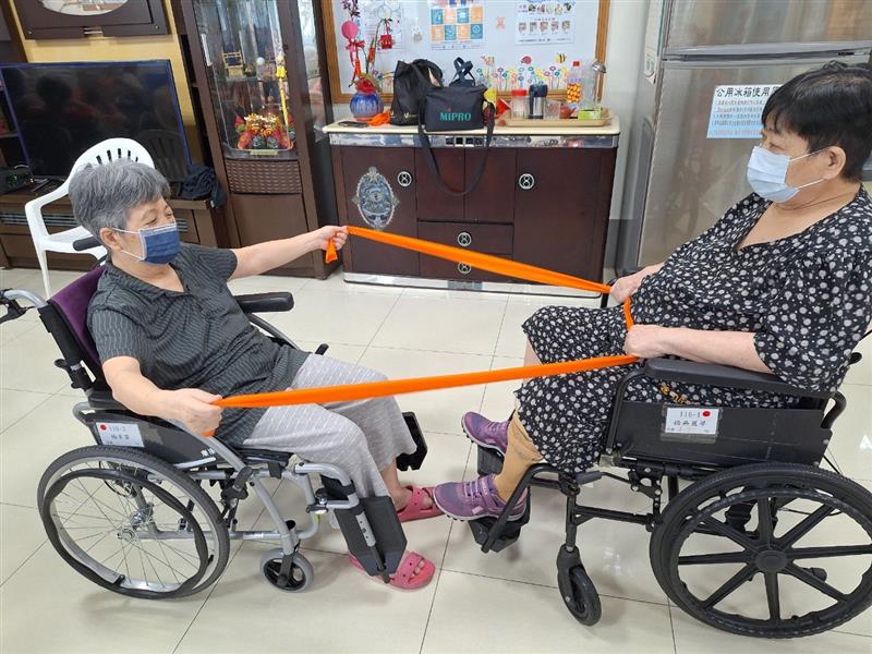 體適能活動,宜福住宿長照機構