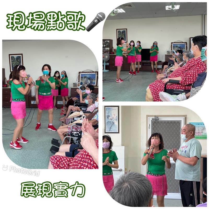 閃亮亮舞團表演慶中秋,宜福住宿長照機構