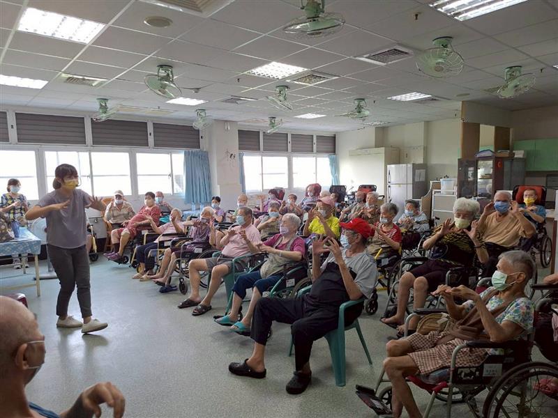 體適能活動,宜福住宿長照機構