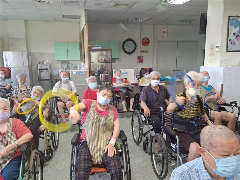 體適能活動,宜福住宿長照機構