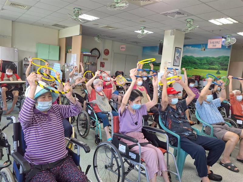 體適能活動,宜福住宿長照機構