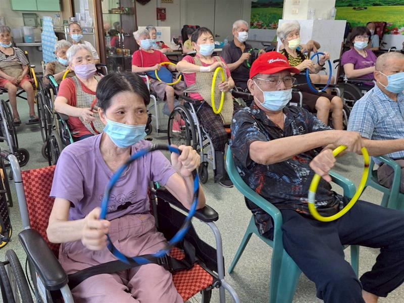 體適能活動,宜福住宿長照機構