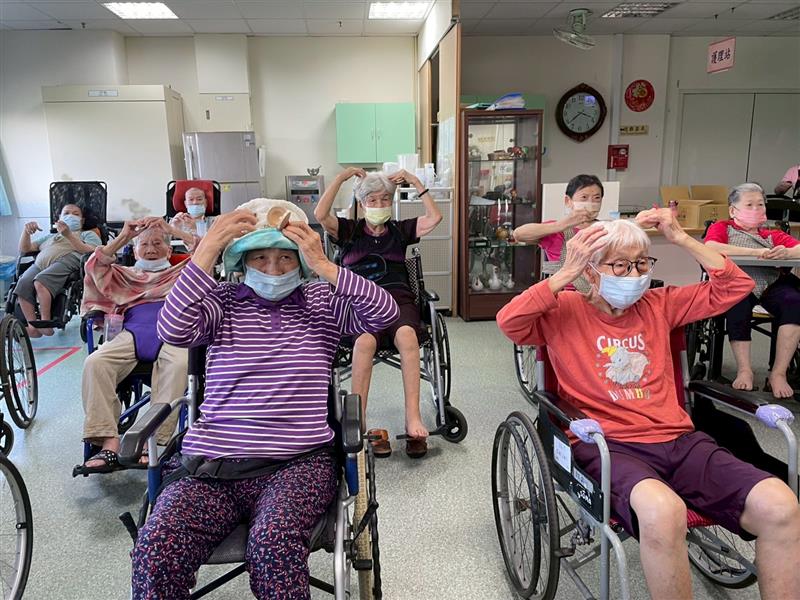 體適能活動,宜福住宿長照機構