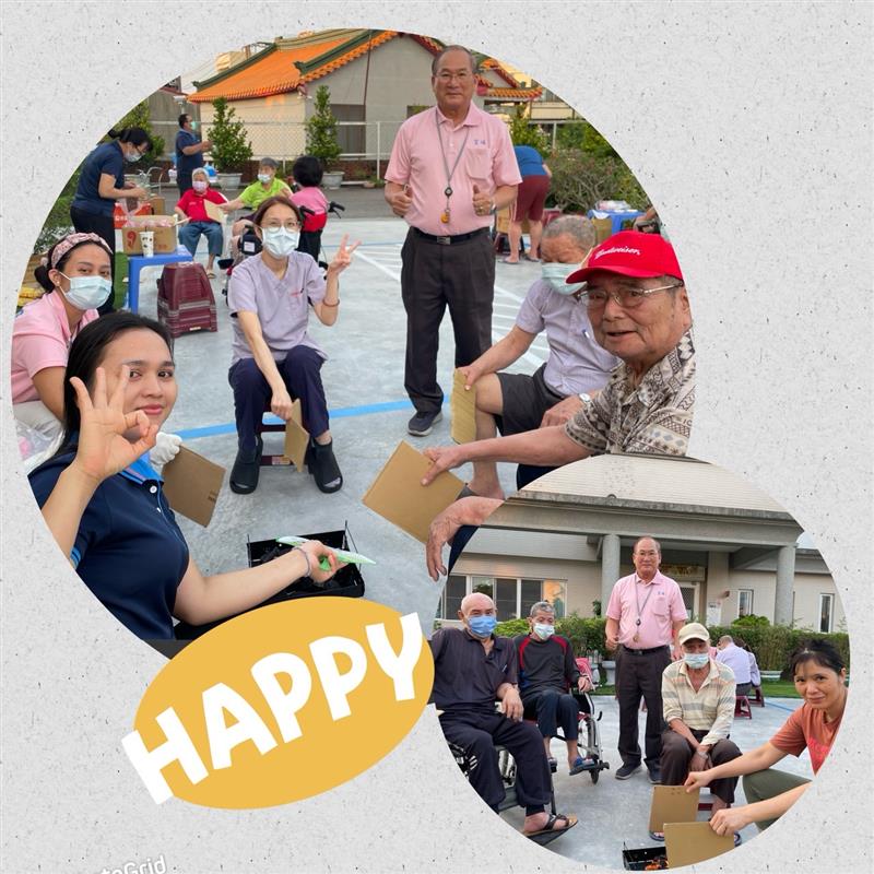 中秋節烤肉活動,宜福住宿長照機構