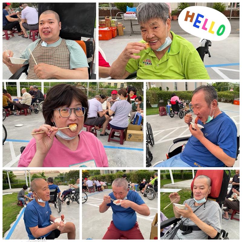 中秋節烤肉活動,宜福住宿長照機構