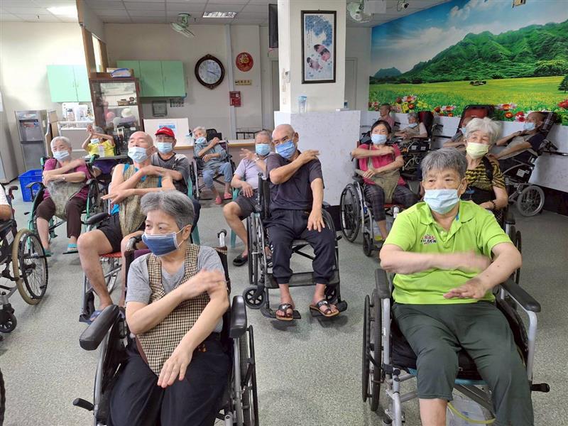 體適能活動,宜福住宿長照機構
