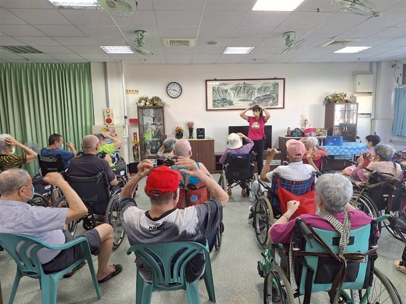 體適能活動,宜福住宿長照機構