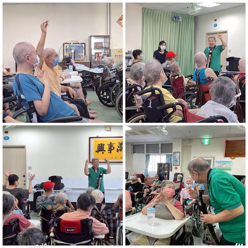 晚風薩克斯風樂團音樂表演,宜福住宿長照機構