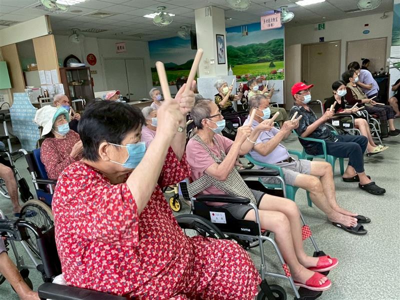 體適能活動,宜福住宿長照機構