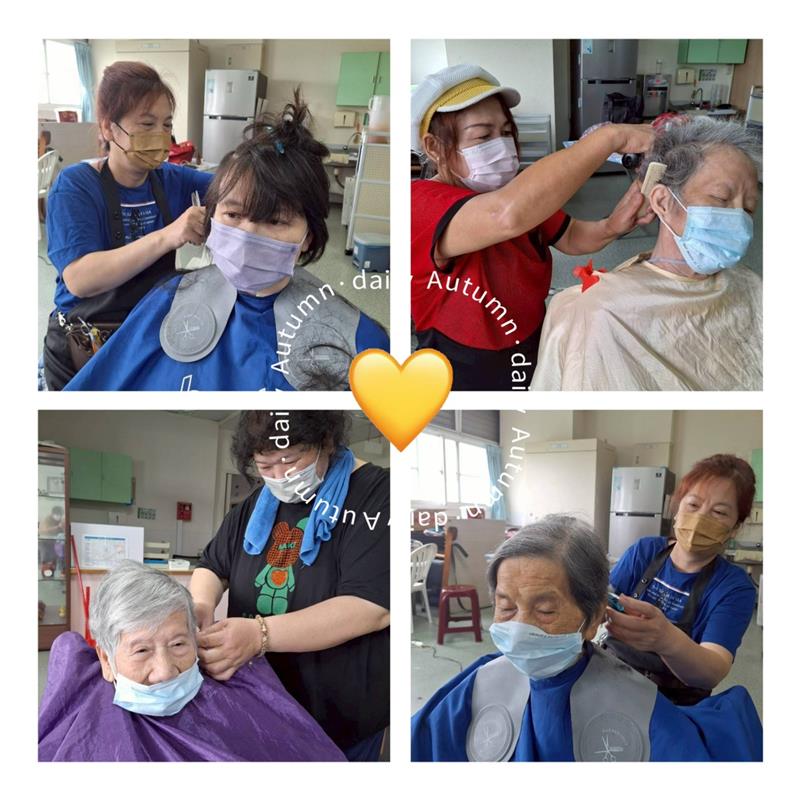 愛心義剪活動,宜福住宿長照機構